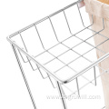 Multifunctional nylon cloth storage bag cabinet pull basket